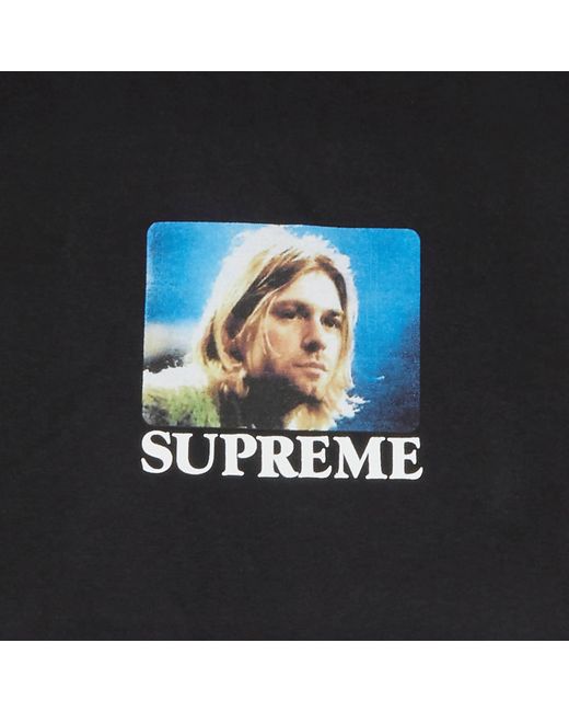 Supreme Kurt Cobain Tee 'black' for Men | Lyst