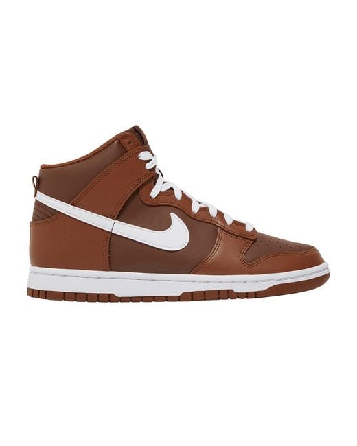 Nike Dunk High 'chocolate' in Brown for Men Lyst