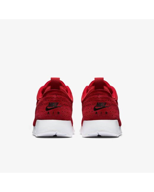 Nike Air Max Tavas Leather in Red for Men | Lyst
