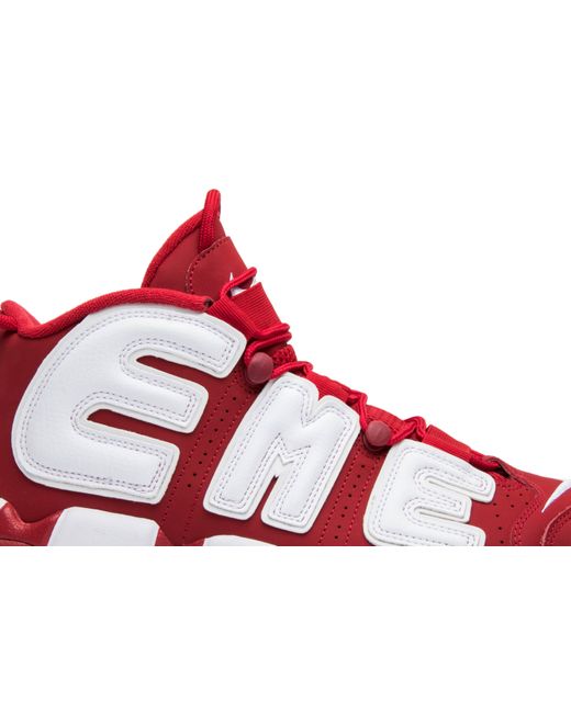 Nike Suede Air More Uptempo "supreme - Suptempo" in Red for Men - Save 50%  - Lyst
