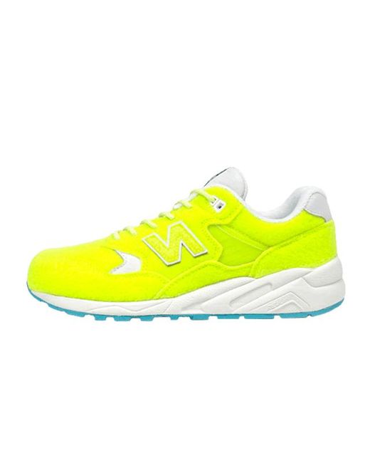 new balance 580 men yellow