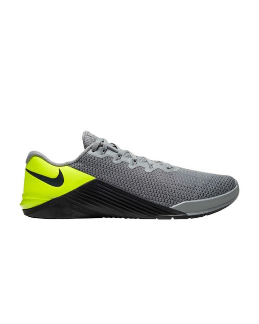 Nike Metcon 5 'particle Grey Volt' in Gray for Men | Lyst