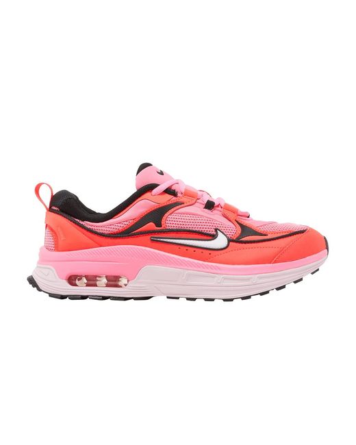 pink and red air max