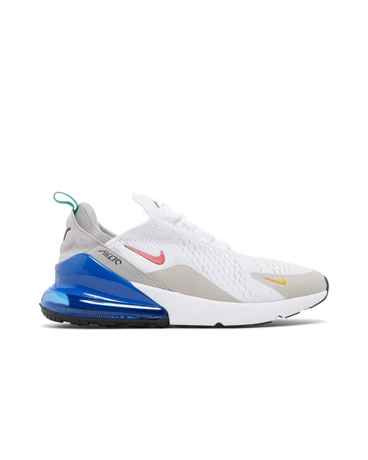 Nike Air Max 270 'white Game Royal' in Blue for Men | Lyst
