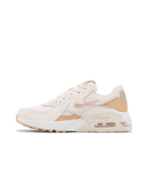 Nike Air Max Excee 'light Soft Pink Shimmer' in White | Lyst