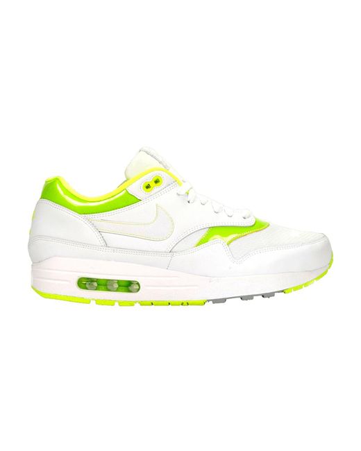 Nike Air Max 1 'white Volt' in Yellow for Men | Lyst