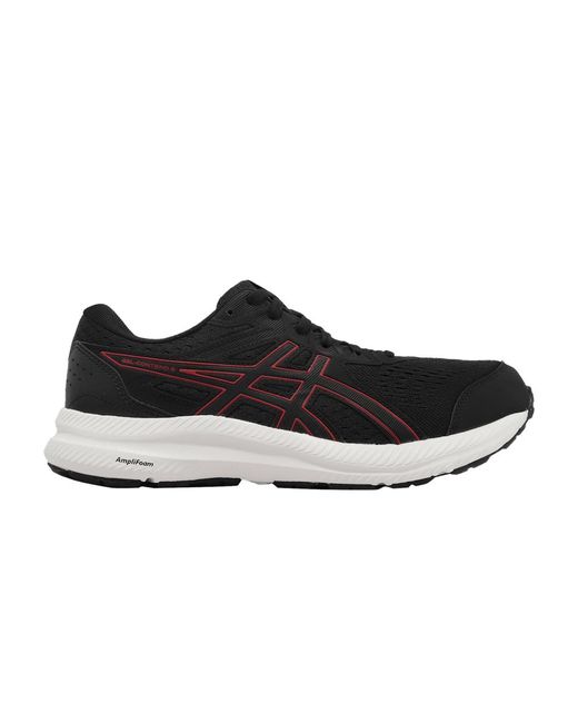 Asics Gel Contend 8 4e Wide 'black Electric Red' for Men | Lyst