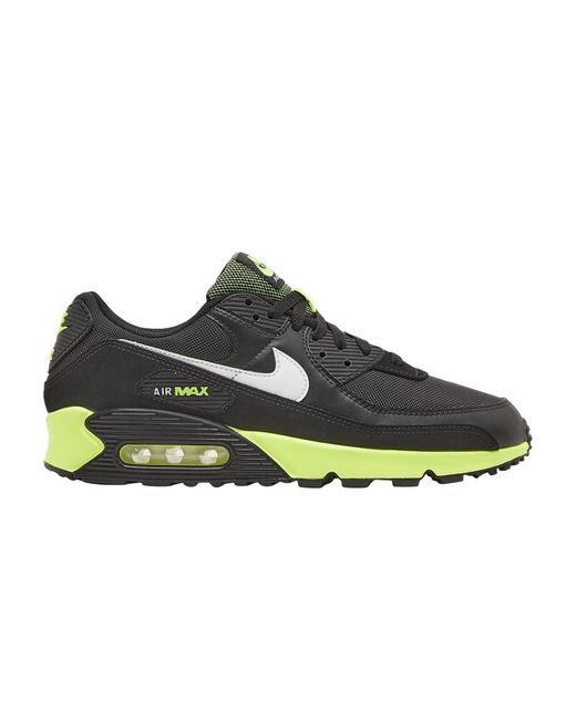 mens nike air max 90 black and green