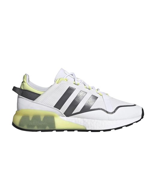 adidas Zx 2k Boost Pure 'white Pulse Yellow' for Men | Lyst
