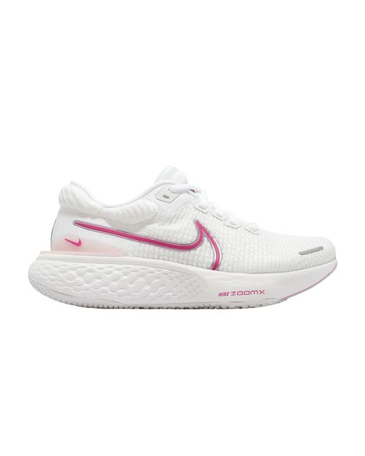 Nike Zoomx Invincible Run Flyknit 2 'white Pink Prime' | Lyst