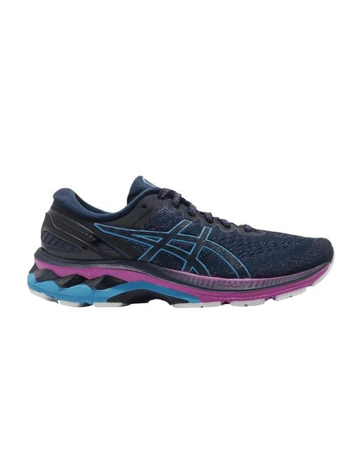 asics gel kayano 27 french blue digital aqua