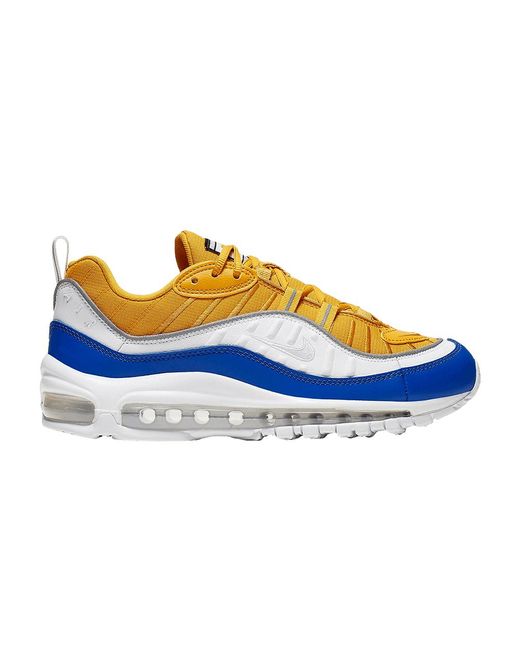 Nike Air Max 98 Se 'yellow Royal' in Blue | Lyst