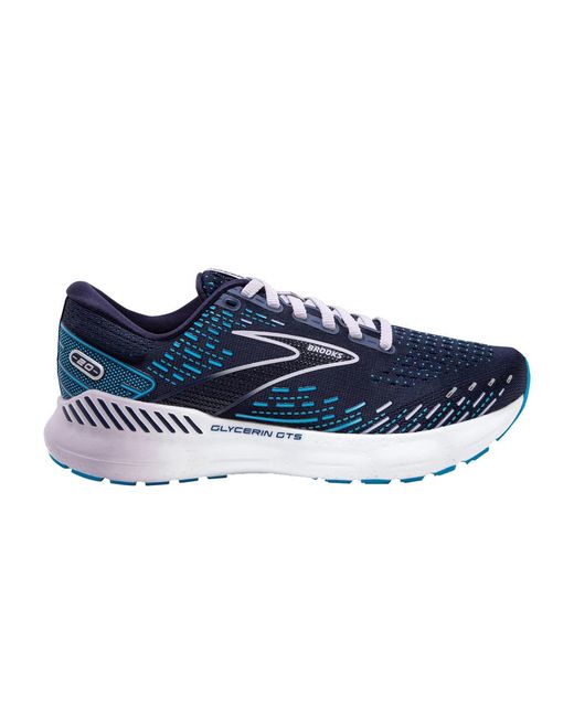 Brooks Glycerin Gts 20 'peacoat' in Blue Lyst