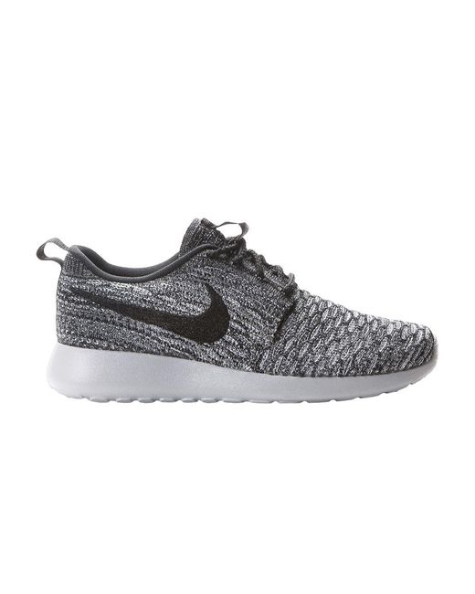 Nike Roshe One Flyknit 'cool Grey' in Gray | Lyst