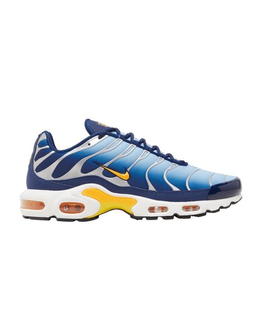 nike air max plus blue orange