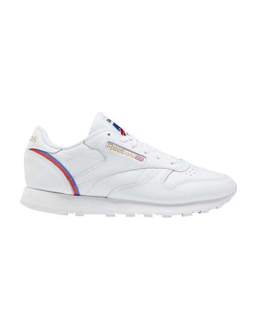 Reebok Classic Leather 'collage Of Flags' in White Lyst