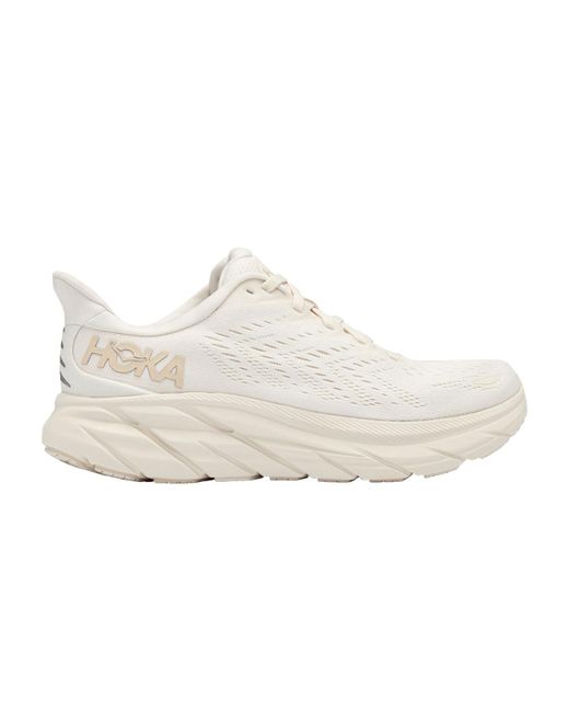 Hoka One One Clifton 8 'Eggnog Shifting Sand' in White for Men Lyst
