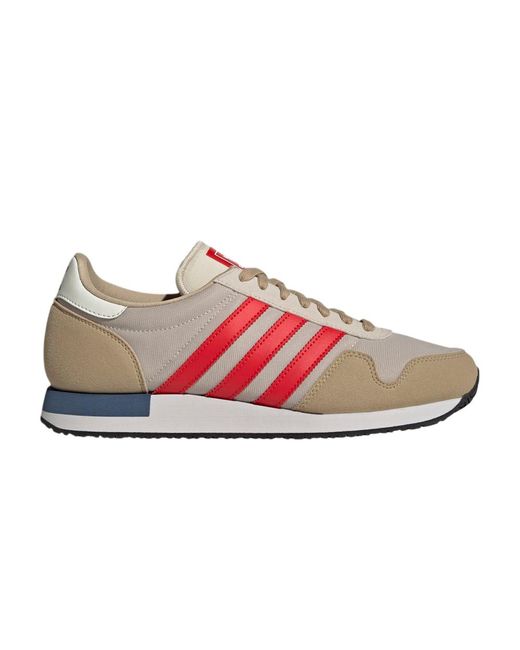 adidas Usa 84 'core Brown Vivid Red' in Pink for Men | Lyst