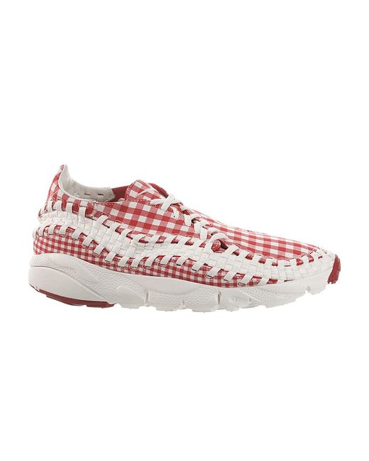 Nike Air Footscape Woven Motion 'varsity Red' in Pink for Men | Lyst