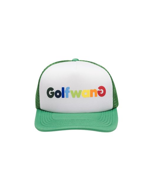barriere forbruger charter Golf Wang Happy Logo Trucker Hat 'hunter Green' for Men | Lyst
