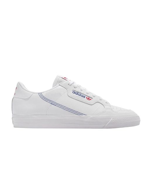 Bedankt Onverbiddelijk behuizing adidas Continental Vulc 'white Collegiate Royal' for Men | Lyst