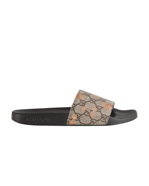 Gucci Slide 'berry' in Brown Lyst