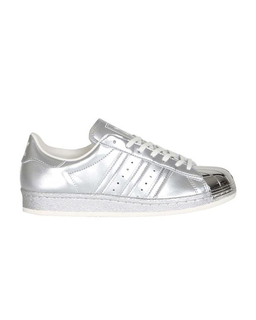 adidas Superstar 80s 'metallic Pack Silver' in White |