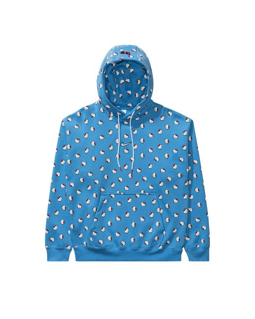 Nike X Hello Kitty Fleece Hoodie 'university Blue' for Men Lyst