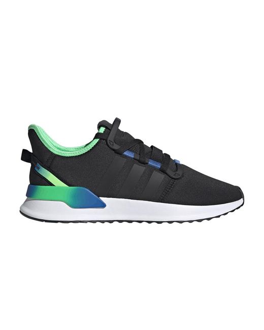 adidas U_path Run 'black Shock Lime' in Blue for Men | Lyst