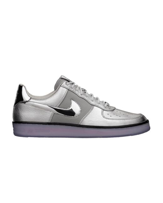 Nike Air Force 1 Downtown 'metallic Silver' in White for Men | Lyst