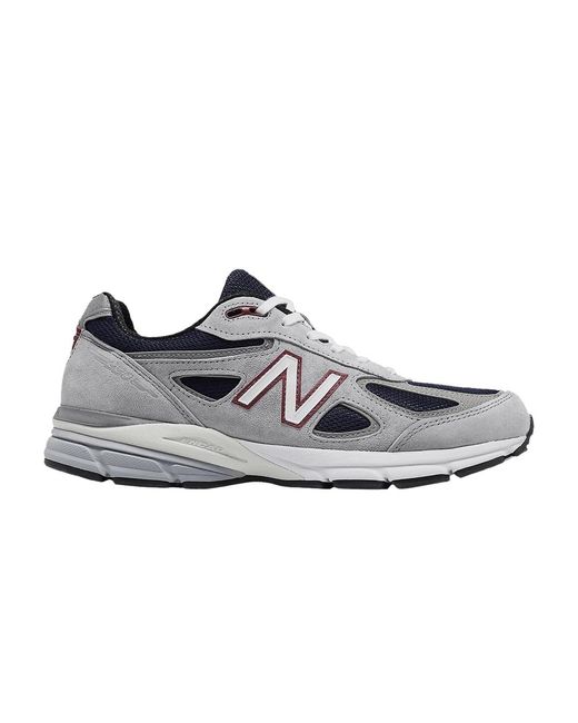 New Balance 990v4 Made In Usa 2e Wide 'grey Navy' in Gray for Men | Lyst