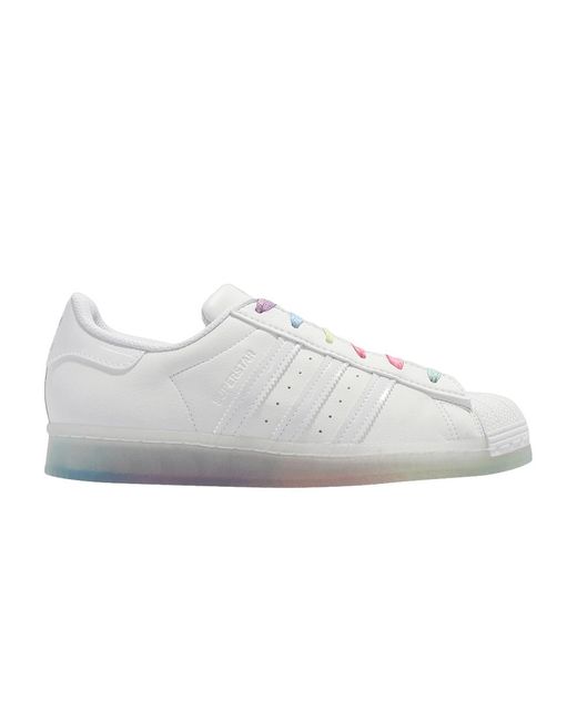 adidas Superstar 'white Rainbow Sole' for Men | Lyst