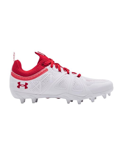 Under Armour Glory Mc Lacrosse 'white Red' Lyst