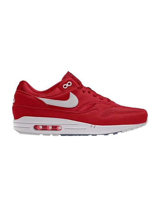 Nike Air Max 1 By You in Red for Men | Lyst