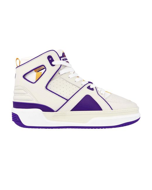 Just Don Basketball Courtside Hi 'white Purple' in Blue for Men Lyst