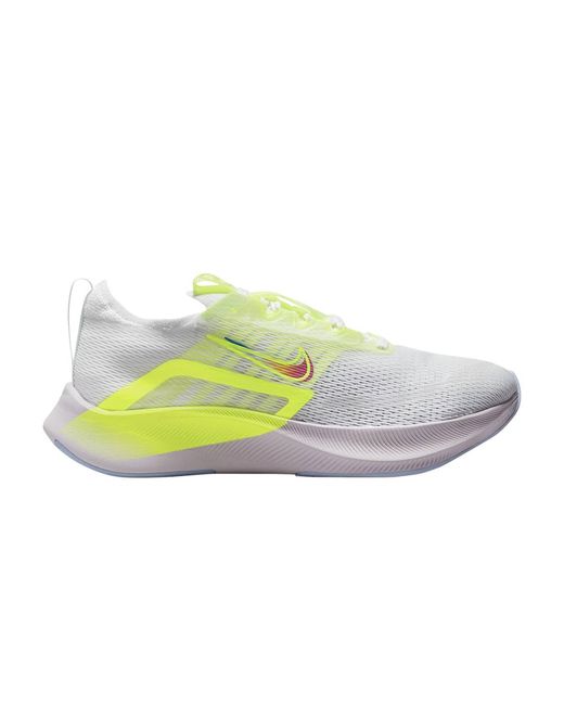Nike Zoom Fly 4 Premium 'white Barely Green' in Yellow | Lyst