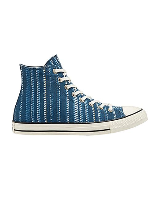 Converse Chuck Taylor All Star High 'summer Stripes - Navy' in Blue for Men  | Lyst