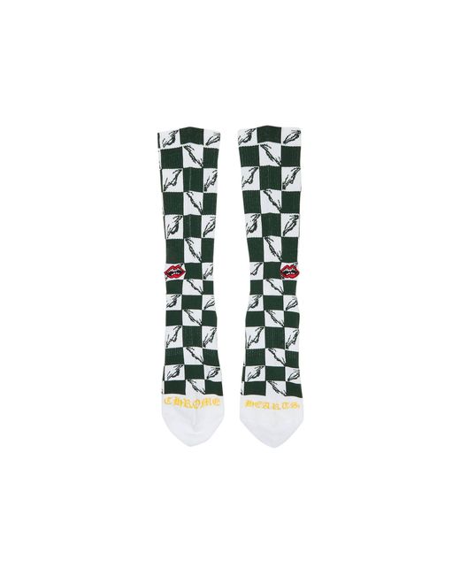 Chrome Hearts X Matty Boy 99 Eyes Socks 'multicolor' in Blue for