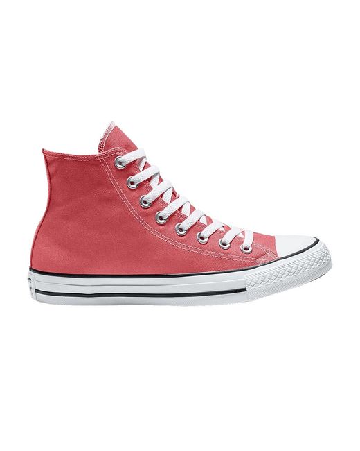 Converse Chuck Taylor All Star Hi 'punch Coral' in Red for Men | Lyst
