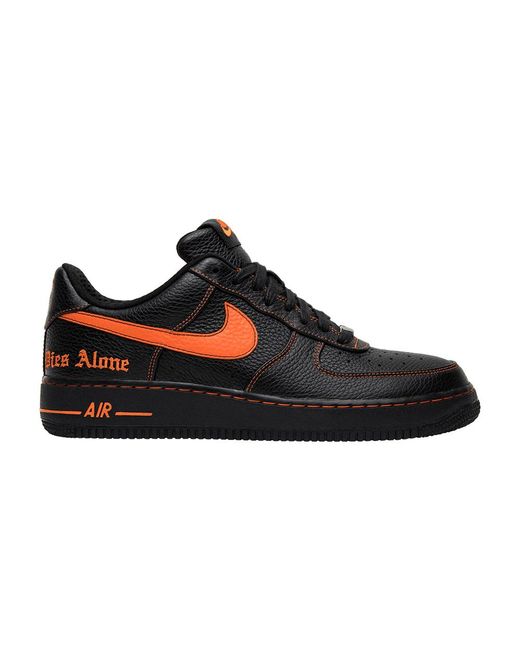 vlone black air forces