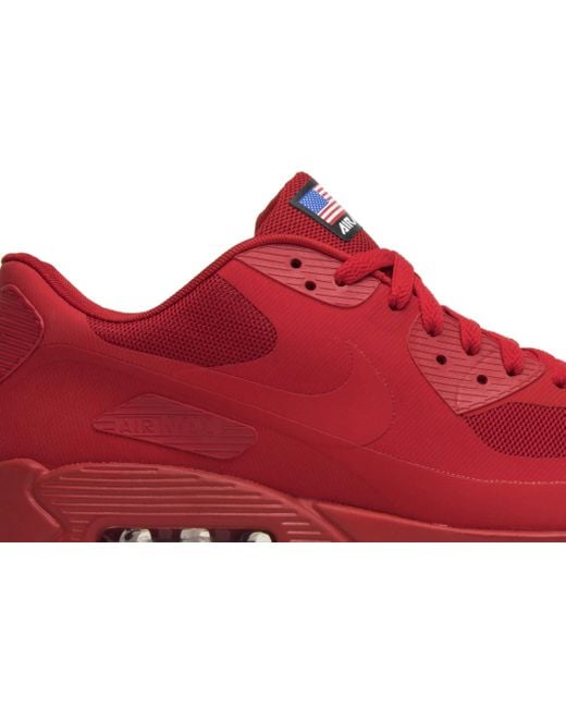 nike air max 90 hyperfuse independence day red