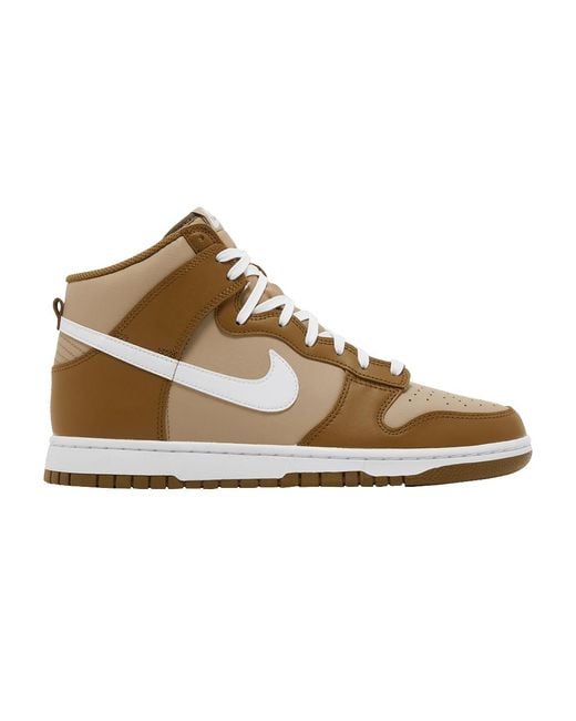 mocha nike high tops