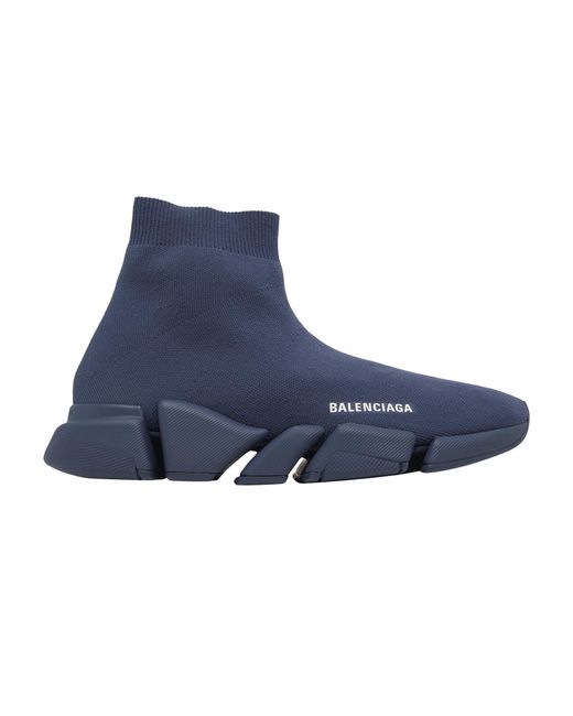 Balenciaga Speed 2.0 Sneaker 'navy' in Blue for Men | Lyst