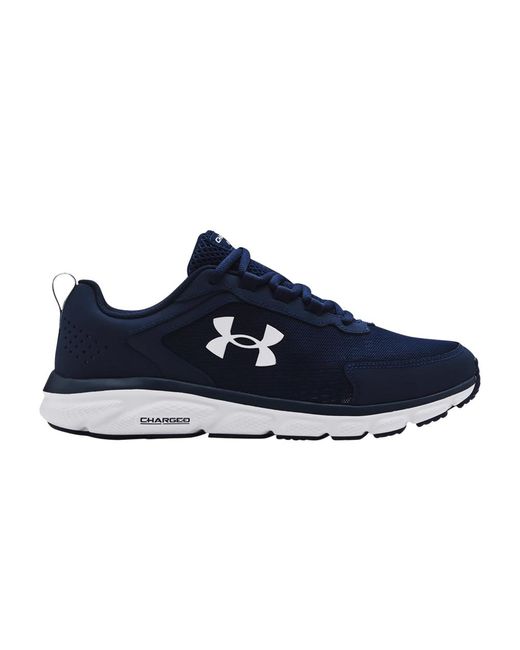 Under Armour Charged Assert 9 4e Wide 'academy White' in Blue for Men ...