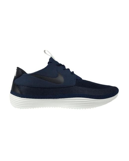 Nike Solarsoft Moccasin 'midnight Navy' in Blue for Men | Lyst