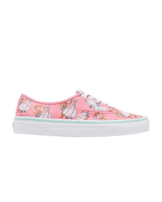 Vans Toy Story X Authentic 'woody & Bo Peep' in Pink for Men | Lyst