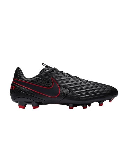 Nike Tiempo Legend 8 Academy Mg 'black Chile Red' for Men | Lyst