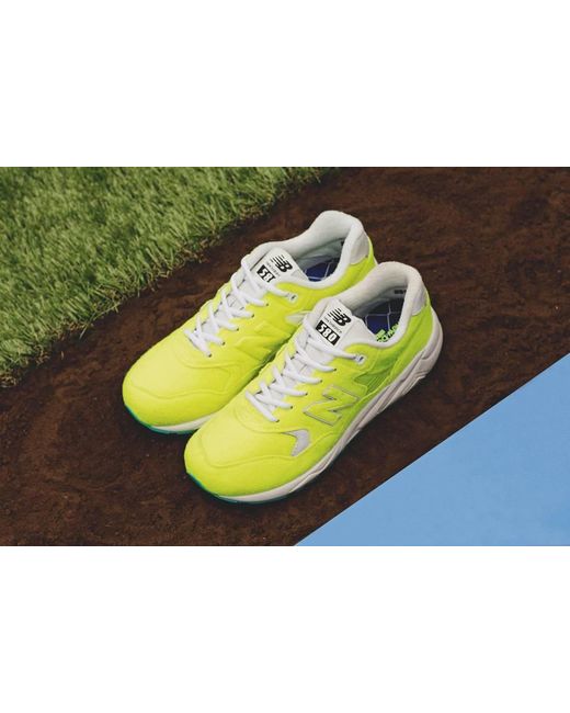 new balance 580 men yellow