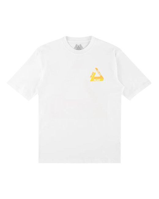 Palace Tri-shadow T-shirt 'white' for Men | Lyst