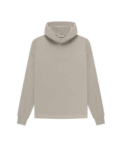 Fear of God ESSENTIALS Relaxed Hoodie 'seal' in Gray for Men | Lyst